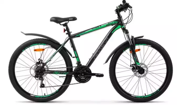 Велосипед AIST Quest Disc 13  серо-зеленый